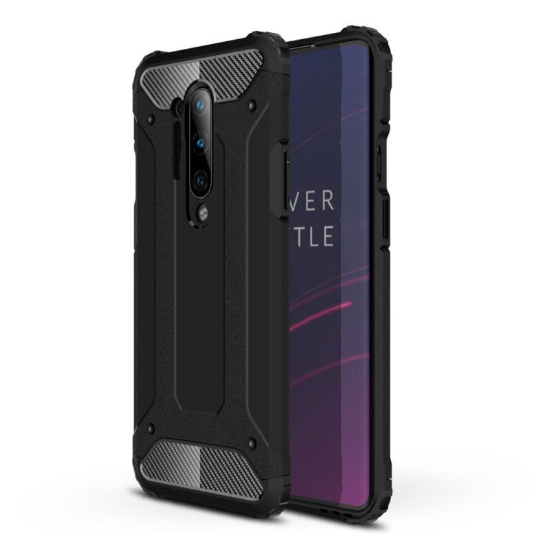 Etui OnePlus 8 Pro Czerwony Czarny Ocalały