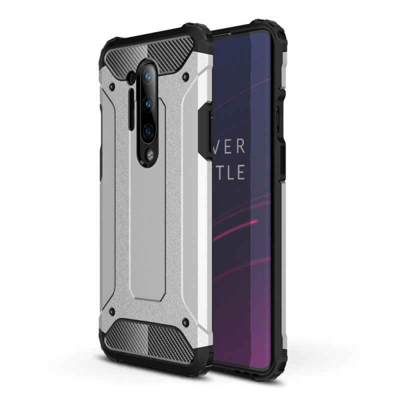 Etui OnePlus 8 Pro Czerwony Czarny Ocalały