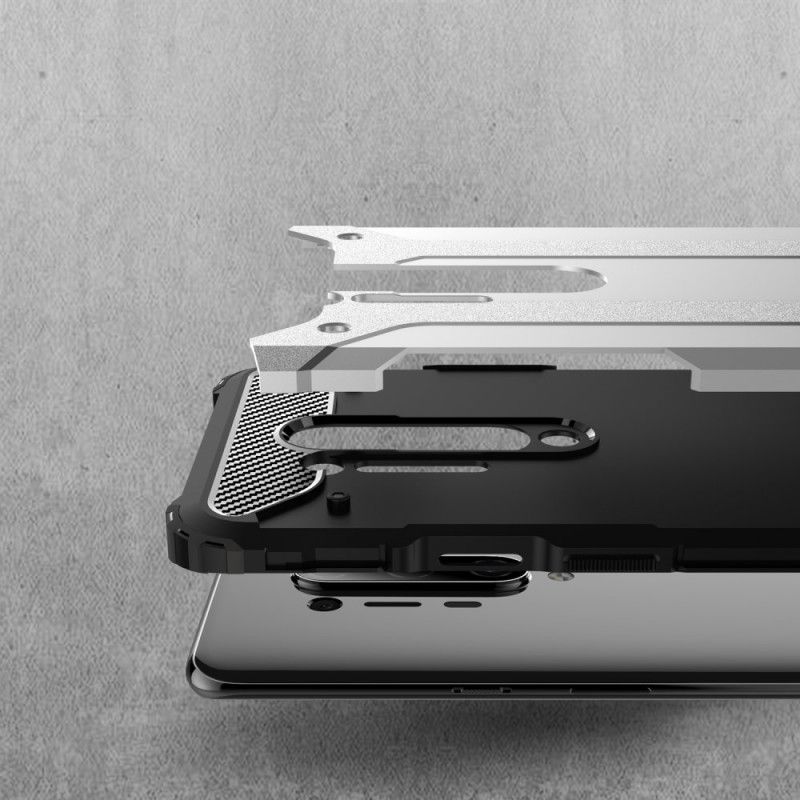 Etui OnePlus 8 Pro Czerwony Czarny Ocalały