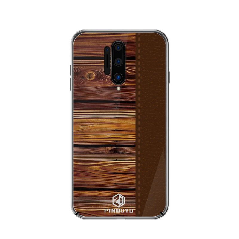 Etui OnePlus 8 Pro Czerwony Czarny Pin Serii Dun Pinwuyo Etui Ochronne