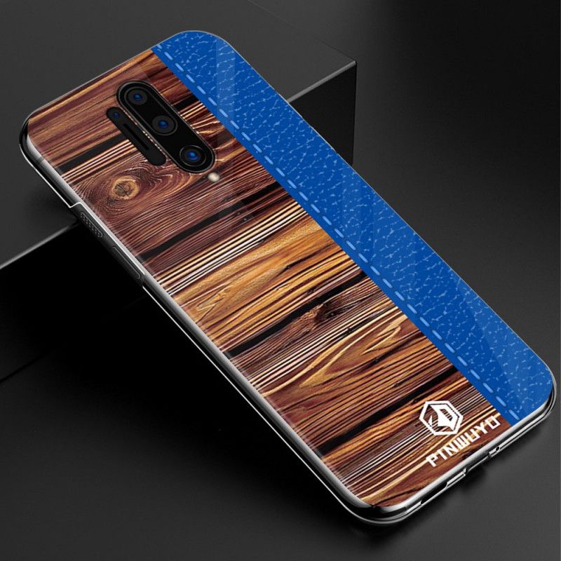 Etui OnePlus 8 Pro Czerwony Czarny Pin Serii Dun Pinwuyo Etui Ochronne