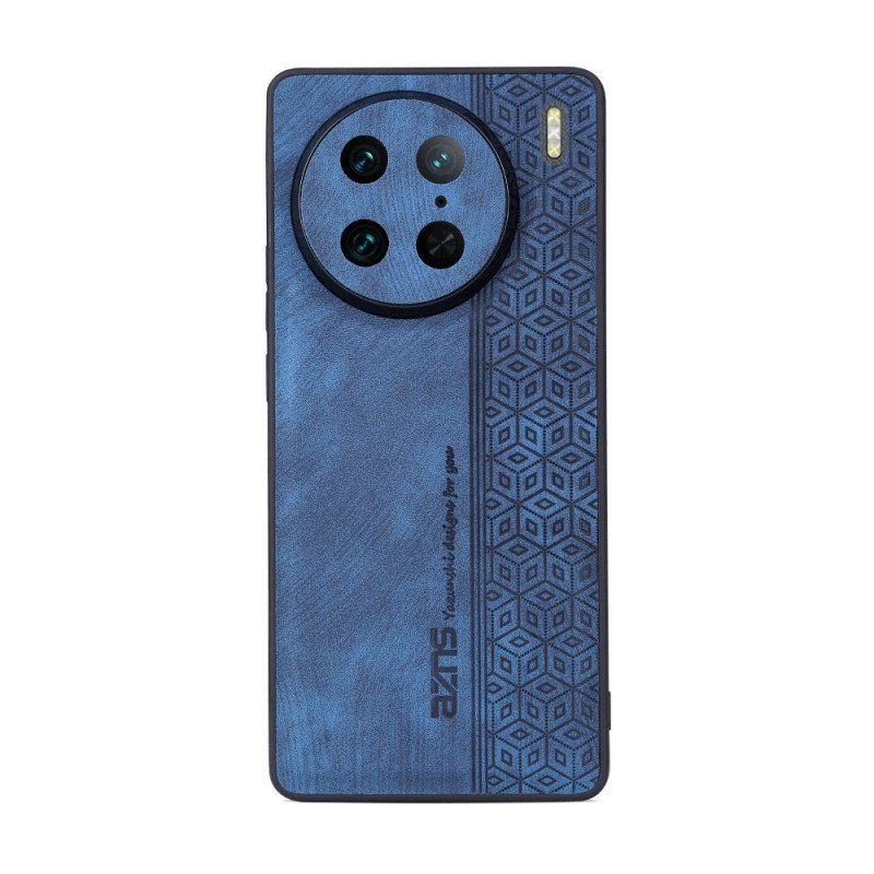 Etui do Vivo X90 Pro Efekt Skóry Azns