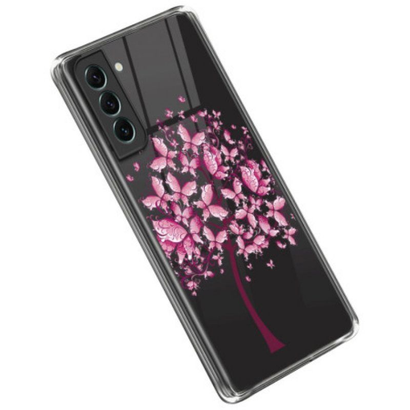 Etui do Samsung Galaxy S23 Plus 5G Bezszwowe Różowe Drzewo