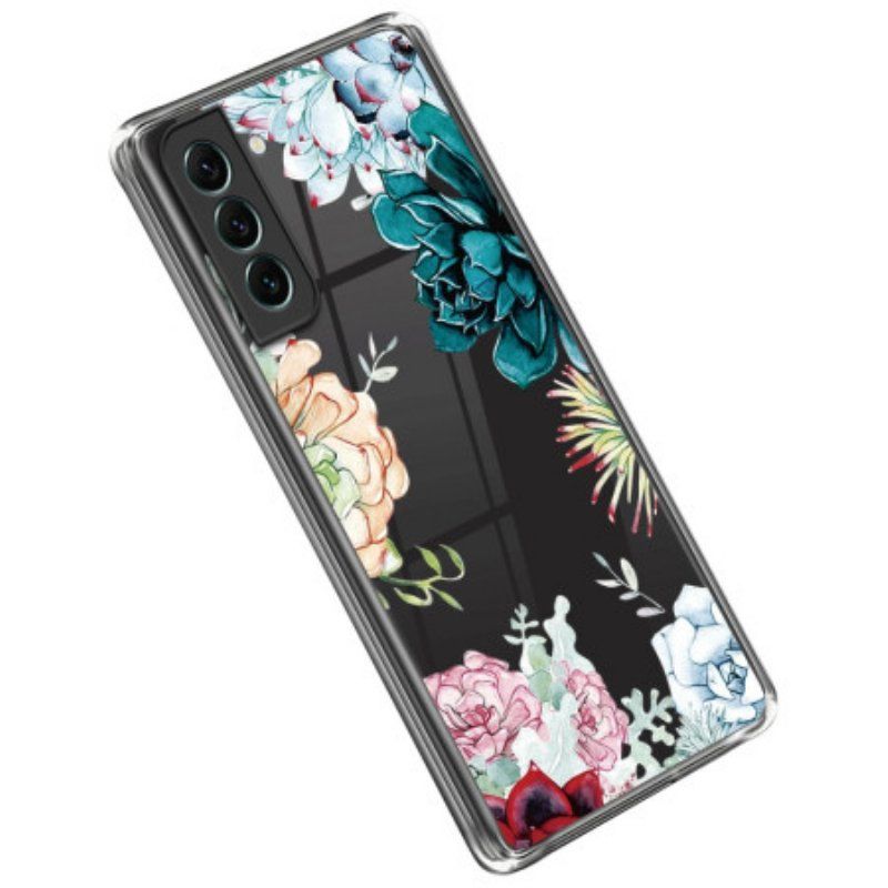 Etui do Samsung Galaxy S23 Plus 5G Bezszwowy Bukiet Kwiaty