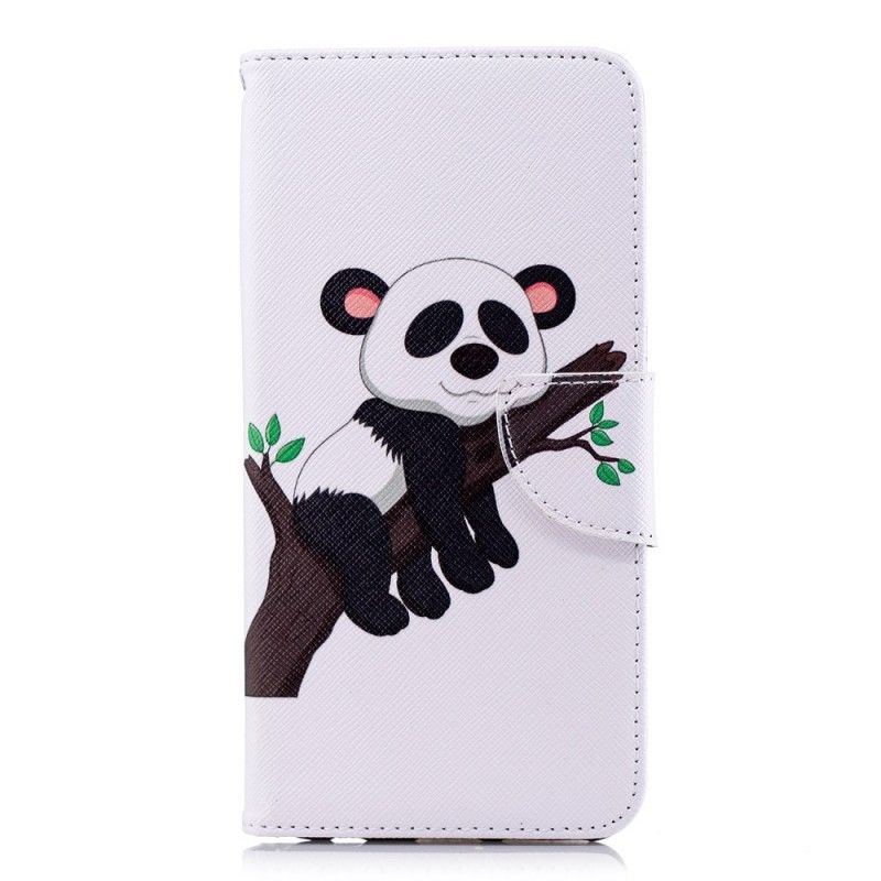 Etui Folio Honor 7C Leniwa Panda Etui Ochronne