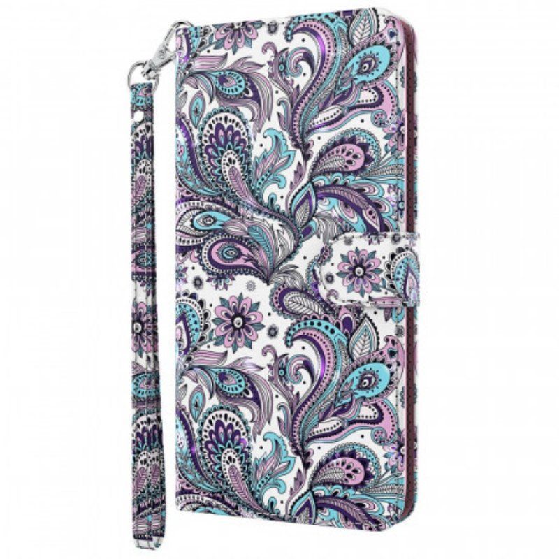 Etui Na Telefon Pokrowce do Moto G71 5G Paisley