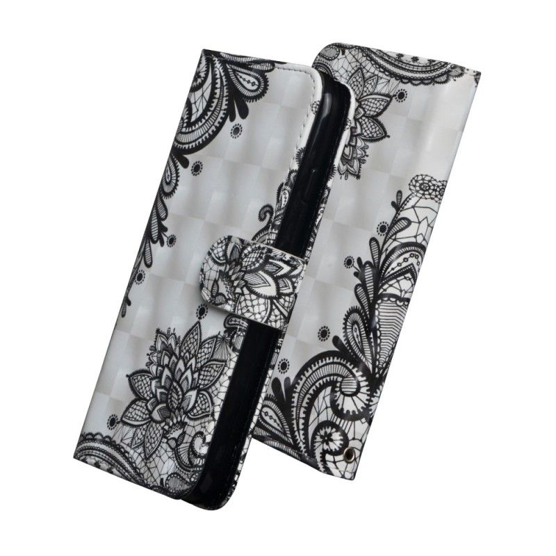 Etui Folio Sony Xperia L3 Elegancka Koronka