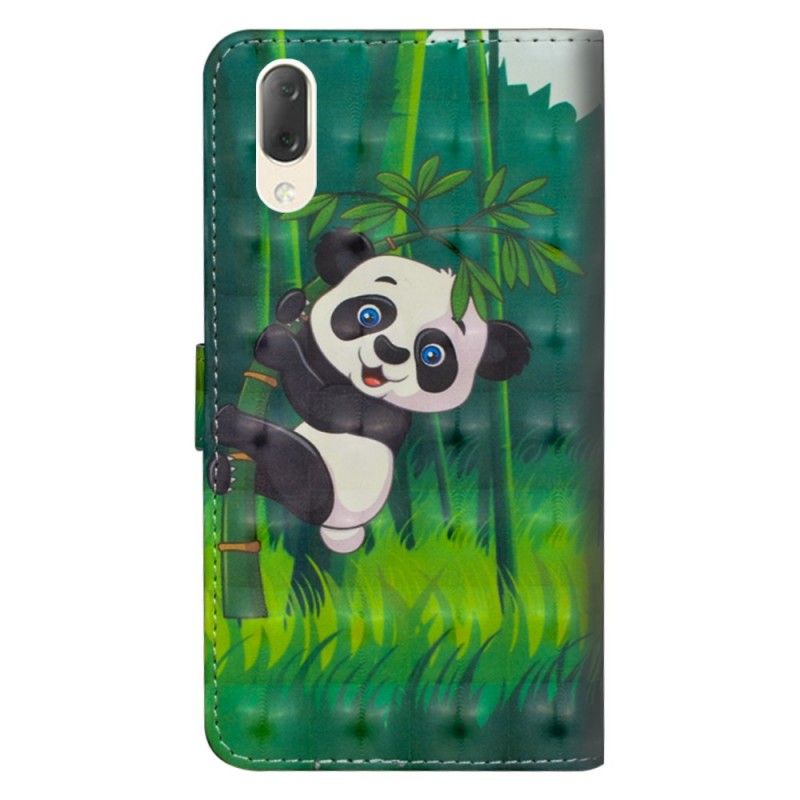 Etui Folio Sony Xperia L3 Panda I Bambus