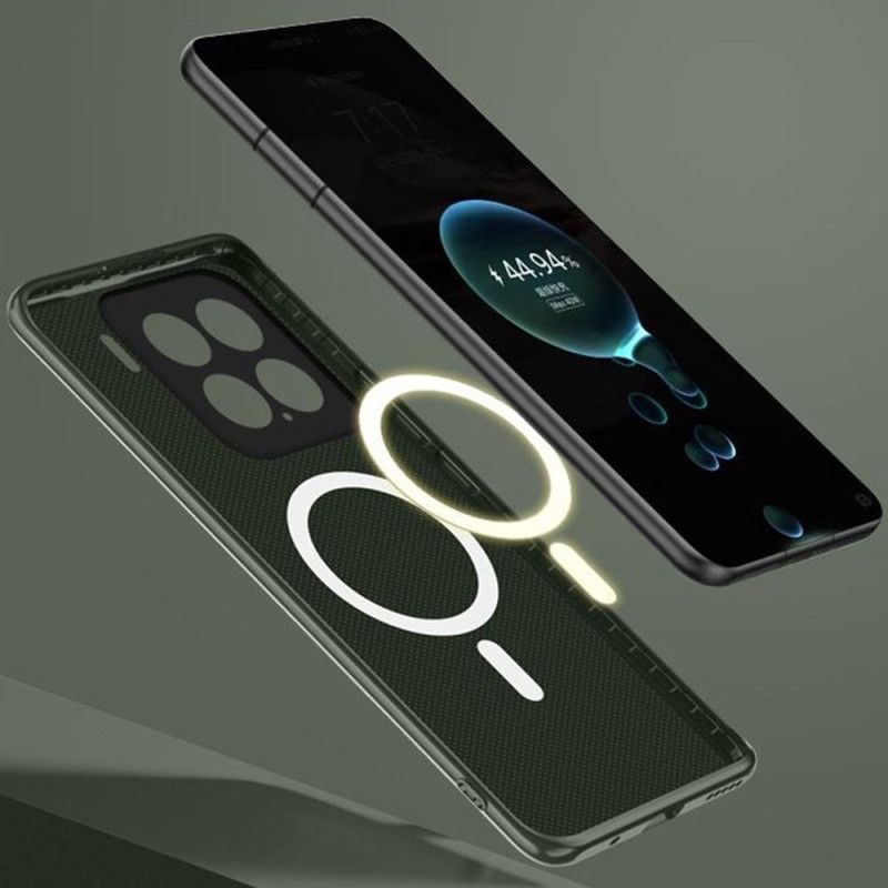 Etui Do Xiaomi 15 Kompatybilny Z Magsafe Efekt Skóry