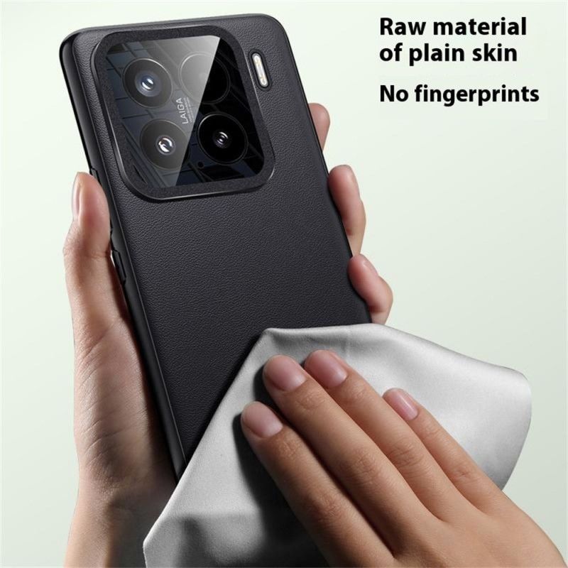 Etui Do Xiaomi 15 Kompatybilny Z Magsafe Efekt Skóry