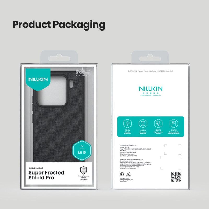 Etui Do Xiaomi 15 Mrożona Tarcza Pro Nillkin