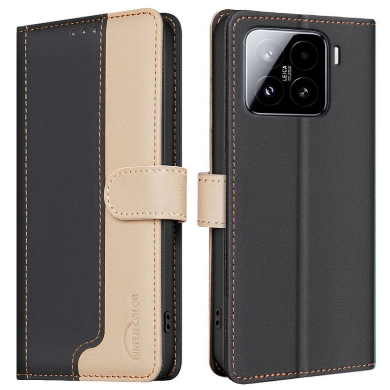 Etui Folio Xiaomi 15 Binfen Color Dwukolorowy