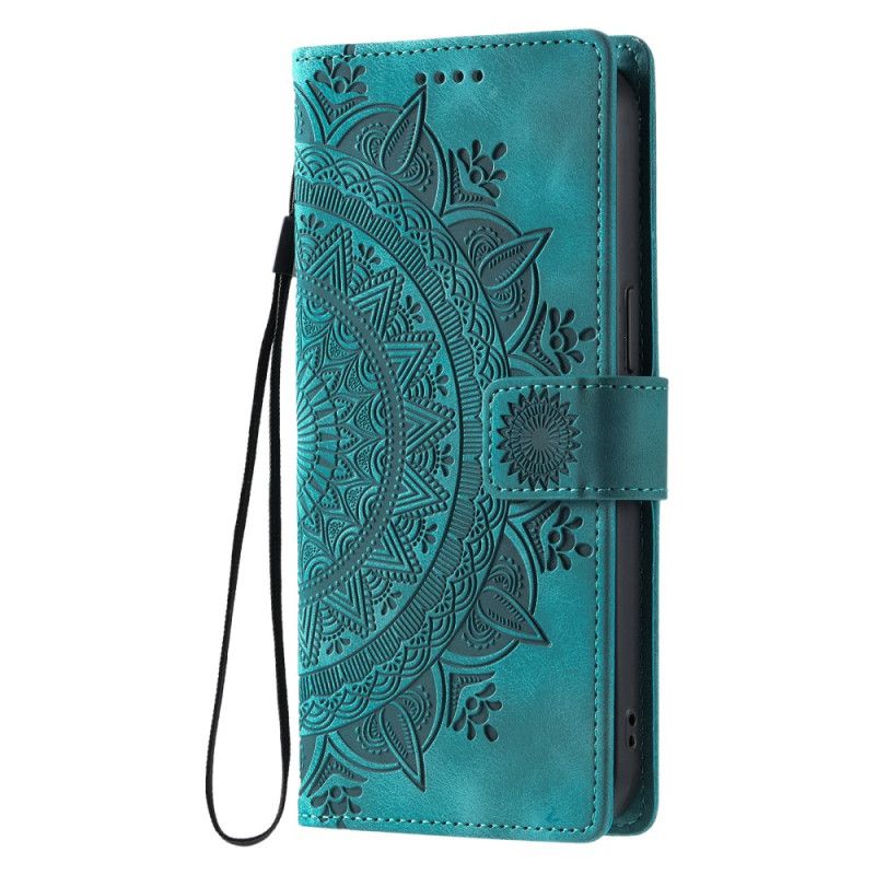 Etui Folio Xiaomi 15 Efekt Zamszu Mandali Etui Ochronne