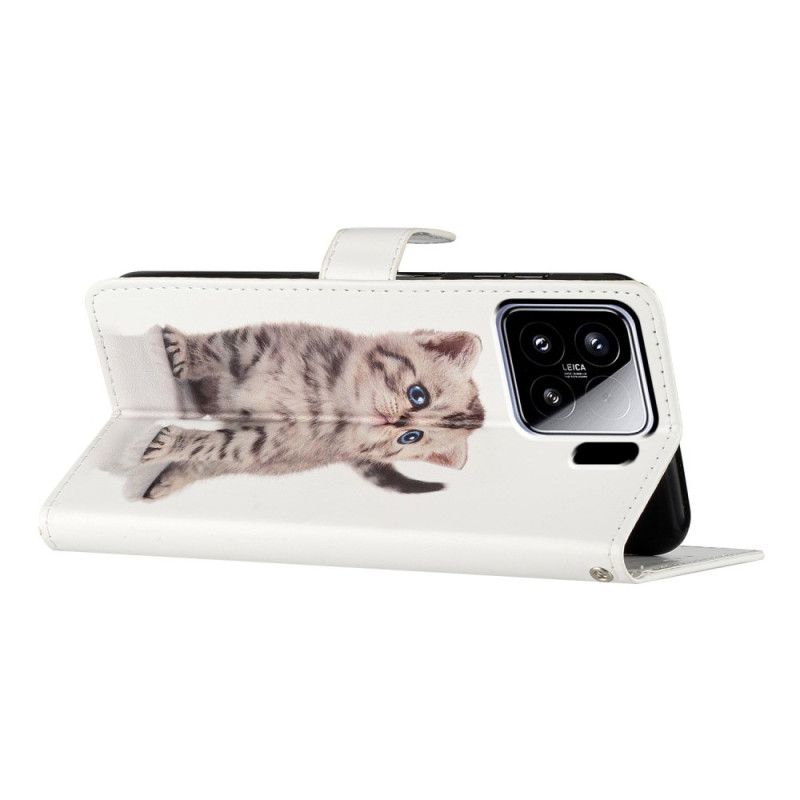 Etui Folio Xiaomi 15 Kotek Etui Ochronne