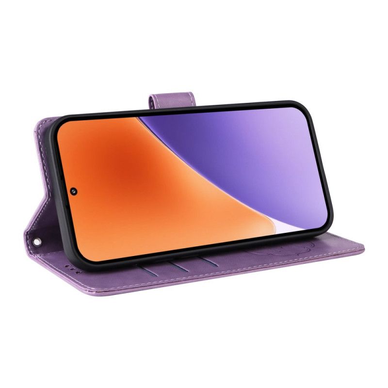 Etui Folio Xiaomi 15 Małe Kwiaty