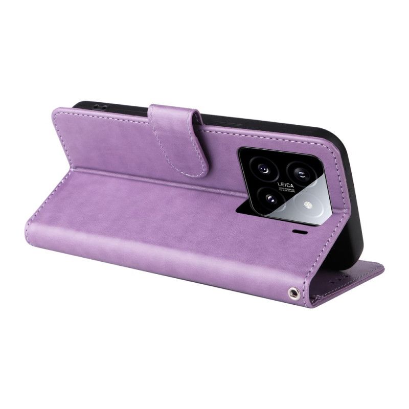 Etui Folio Xiaomi 15 Małe Kwiaty