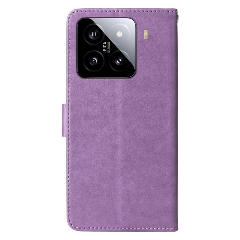 Etui Folio Xiaomi 15 Małe Kwiaty