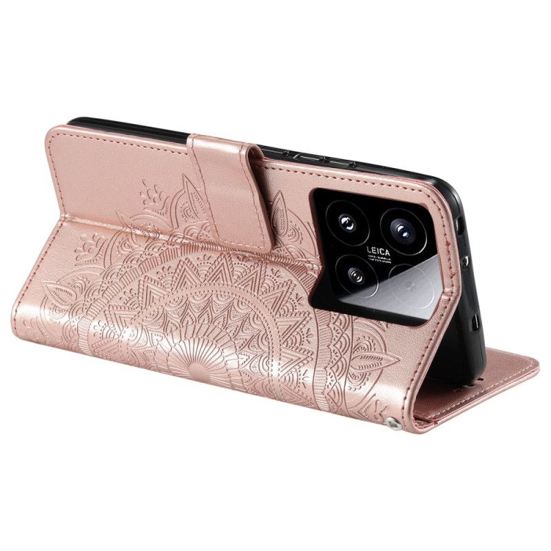 Etui Folio Xiaomi 15 Mandala Sun Etui Ochronne