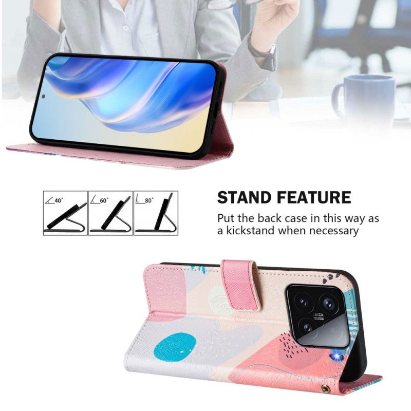 Etui Folio Xiaomi 15 Motyw Graffiti