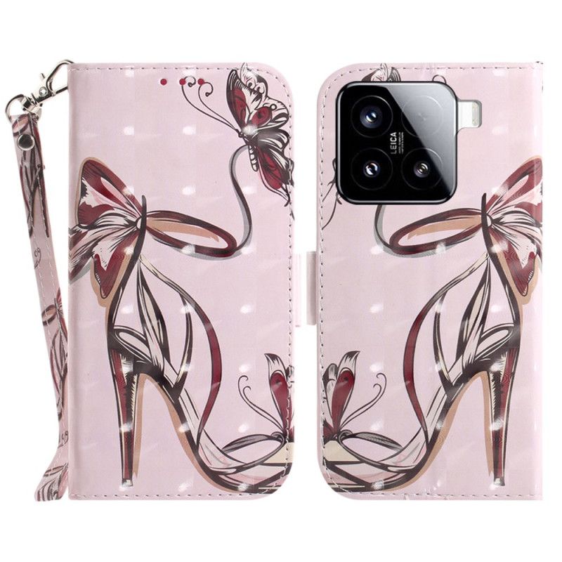 Etui Folio Xiaomi 15 Pompka Z Smycz