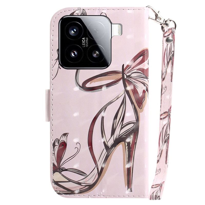 Etui Folio Xiaomi 15 Pompka Z Smycz