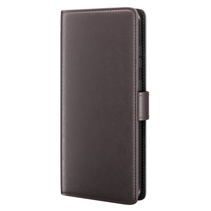 Etui Folio Xiaomi 15 Skóra Naturalna