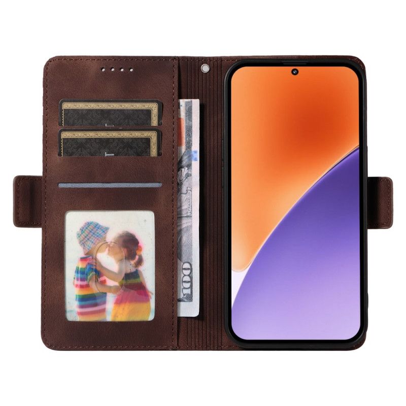 Etui Folio Xiaomi 15 Wzór Gwiazdy Etui Ochronne