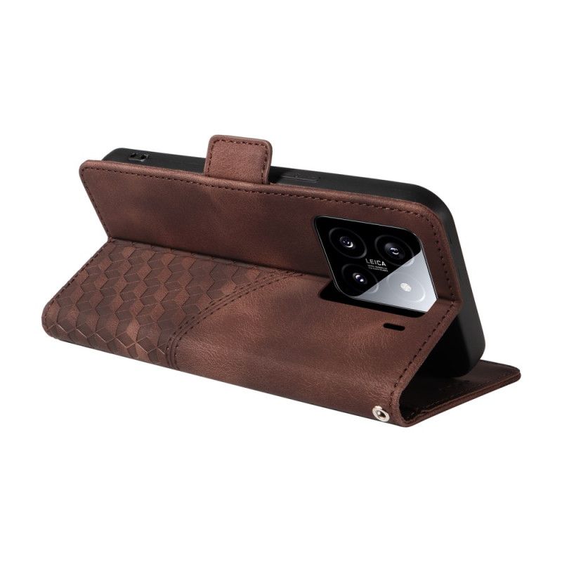 Etui Folio Xiaomi 15 Wzór Gwiazdy Etui Ochronne