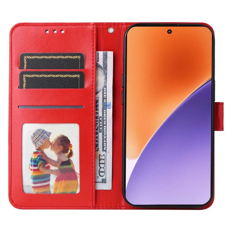 Etui Folio Xiaomi 15 Wzór Słonecznika
