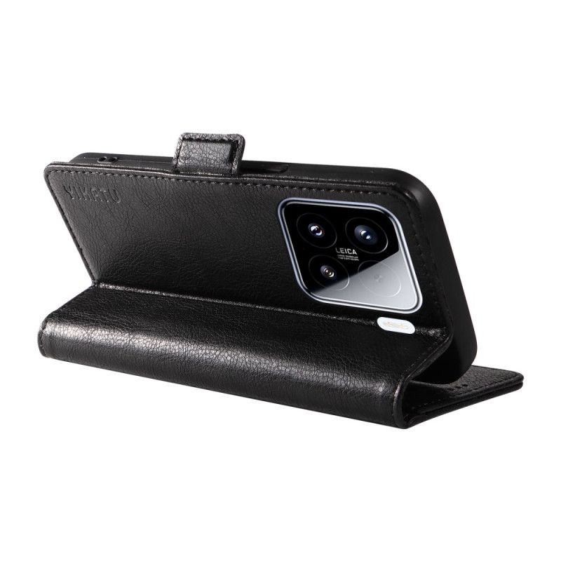 Etui Folio Xiaomi 15 Yikatu Efekt Retro Etui Ochronne