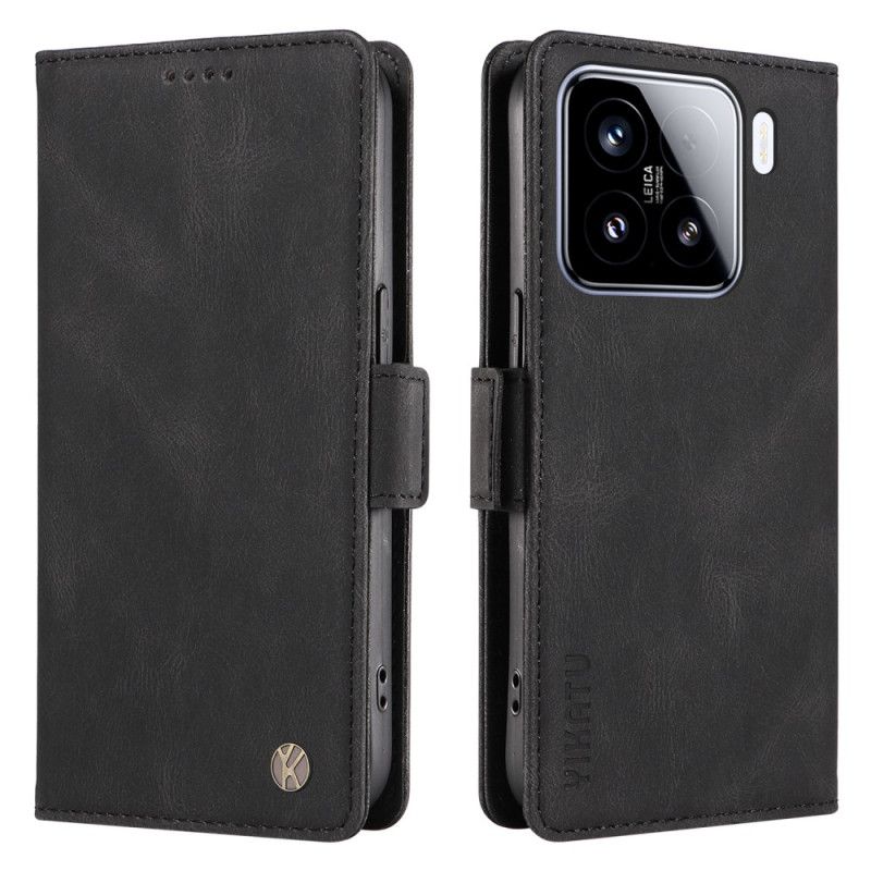 Etui Folio Xiaomi 15 Ykatu Efekt Zamszu Etui Ochronne