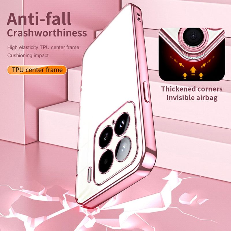 Etui Xiaomi 15 Metalowe Krawędzie