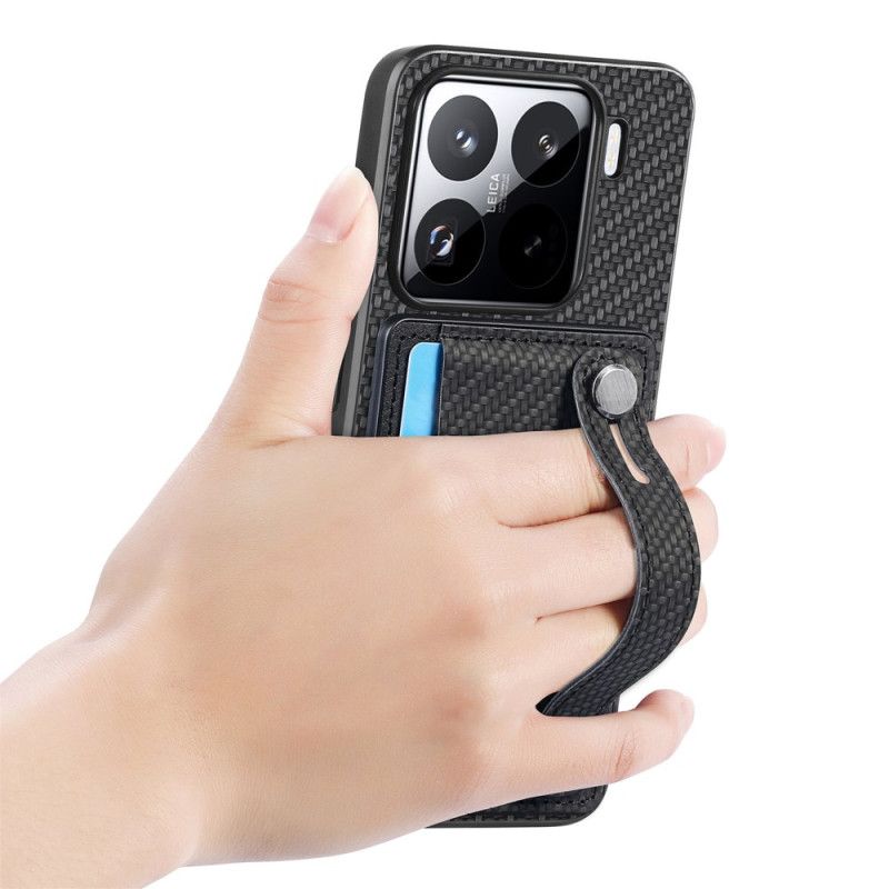 Etui Xiaomi 15 Etui Na Karty I Pasek Z Włókna Węglowego