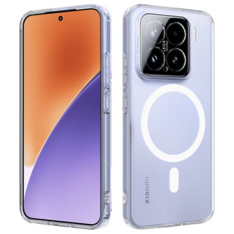 Etui Xiaomi 15 Przezroczysty Kompatybilny Z Magsafe Etui Ochronne