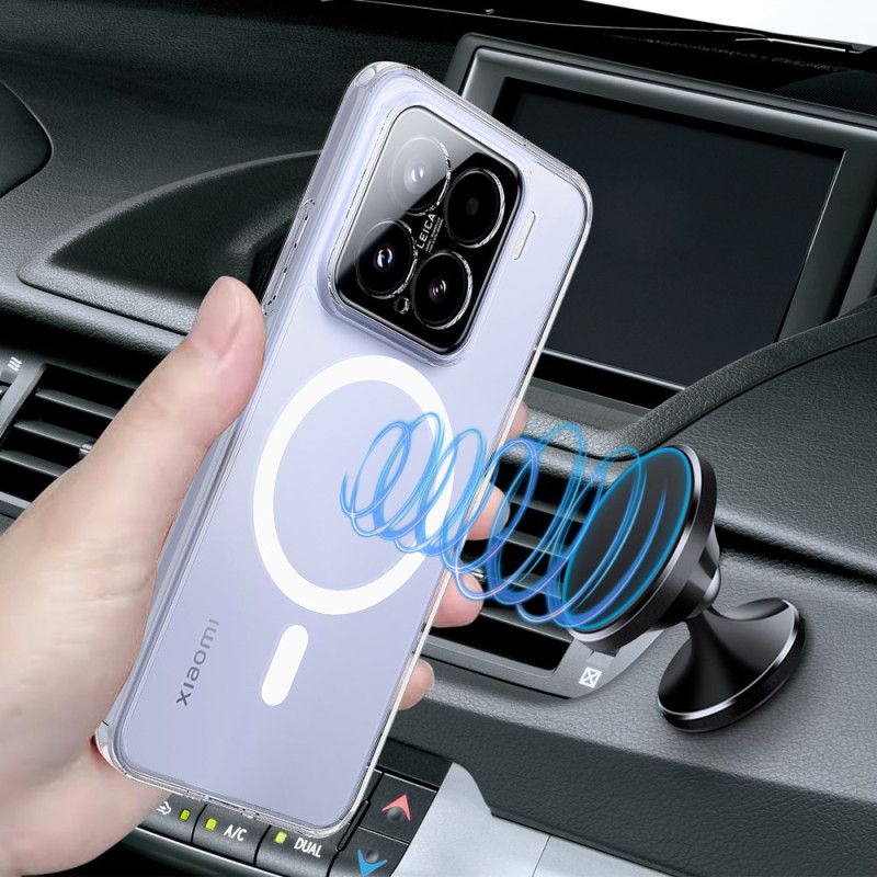 Etui Xiaomi 15 Przezroczysty Kompatybilny Z Magsafe Etui Ochronne