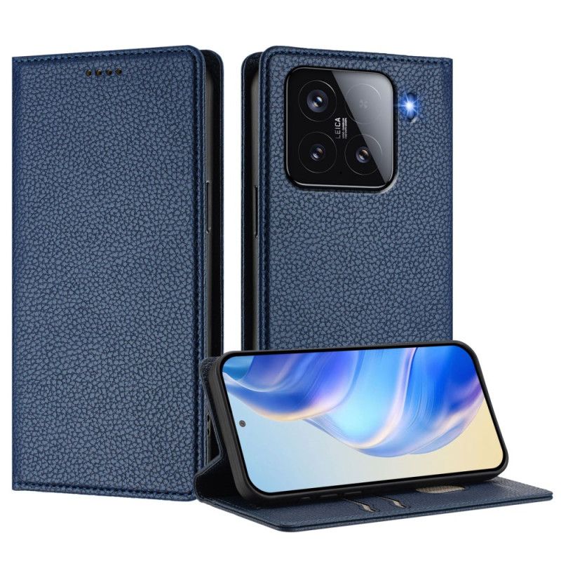 Flip Kotelot Xiaomi 15 Efekt Skóry Blokujący Rfid