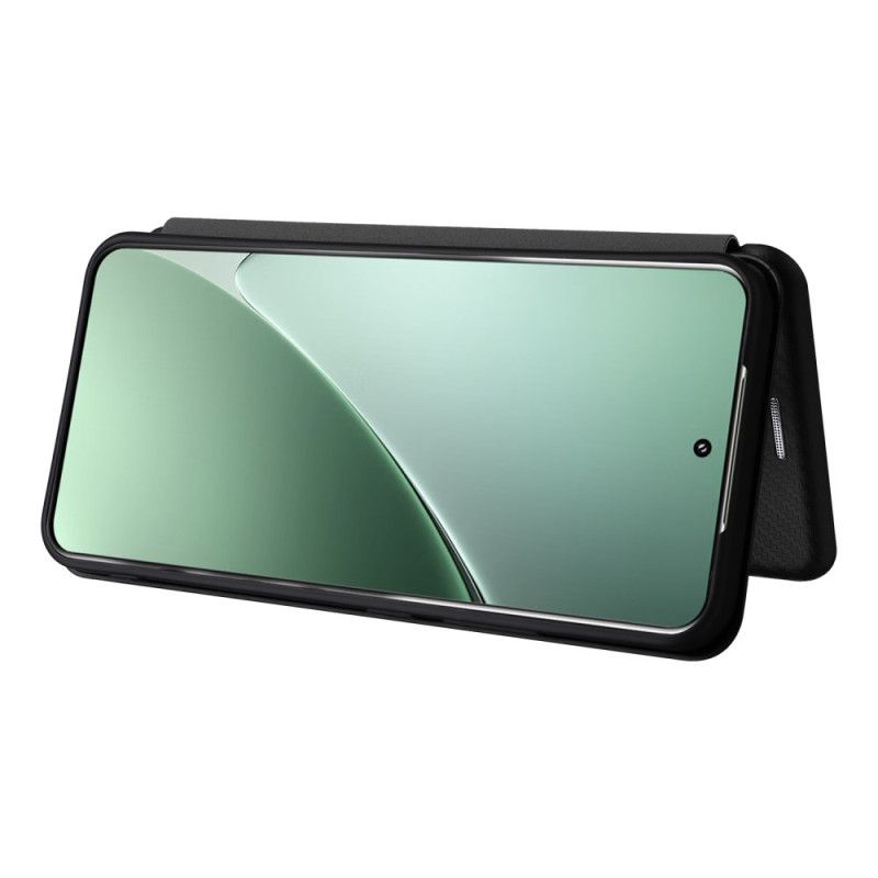 Flip Kotelot Xiaomi 15 Etui Na Telefon Włókno Węglowe