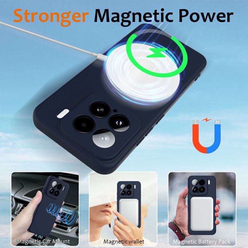 Futerały Xiaomi 15 Etui Na Telefon Kompatybilny Z Magsafe Z Przewodem