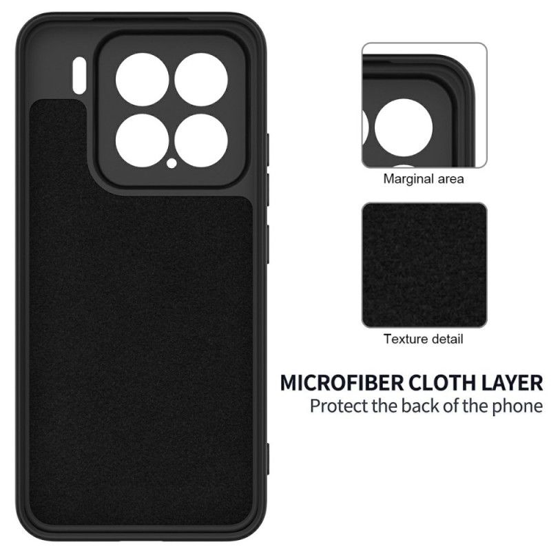 Futerały Xiaomi 15 Etui Na Telefon Pasek Z Płynnego Silikonu