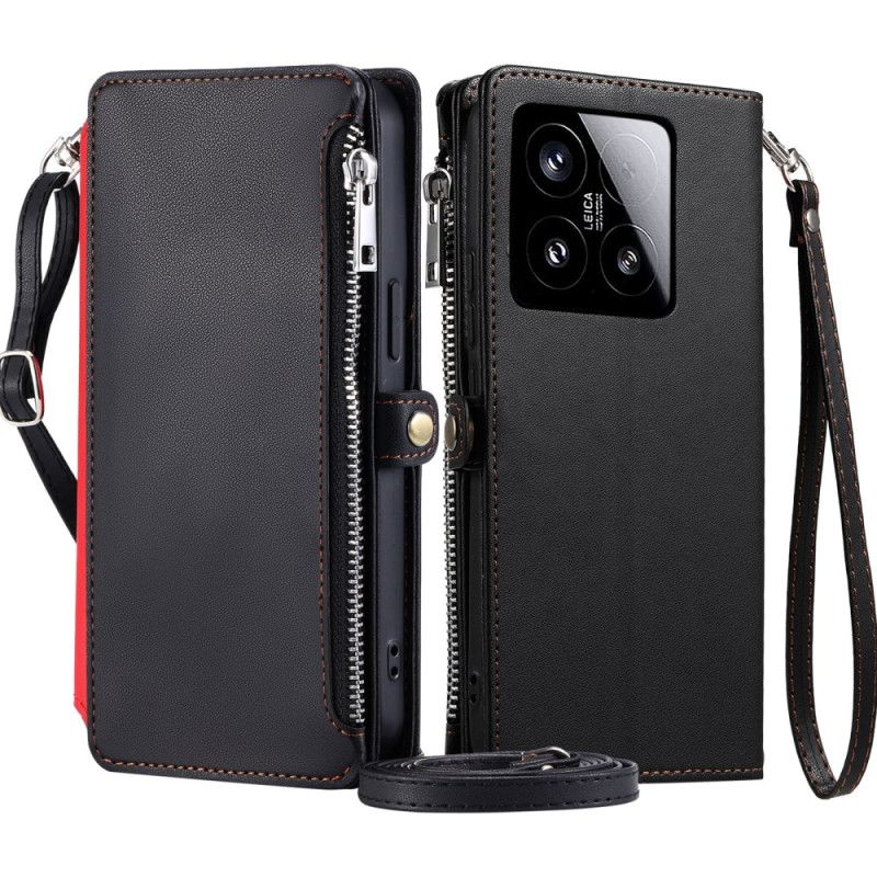 Pokrowce Xiaomi 15 Portmonetka Na Monety I 8 Kart Przegródki