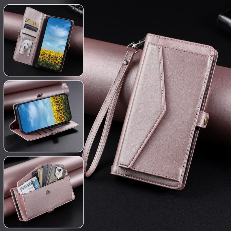 Skórzany Futerał Xiaomi 15 Etui Na Telefon Stylowa Saszetka