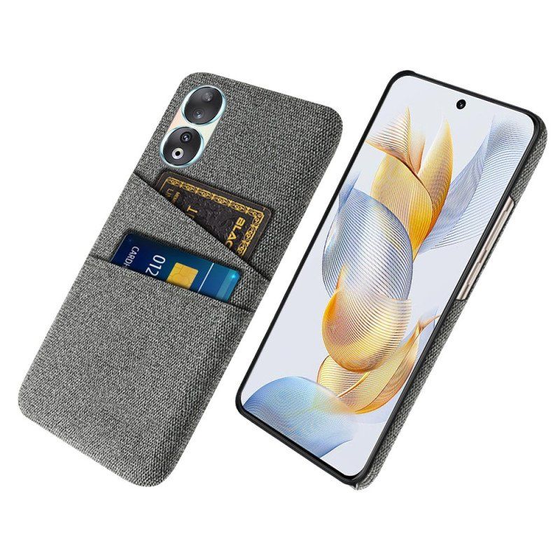 Etui do Honor 90 Materiałowe Etui Na Karty