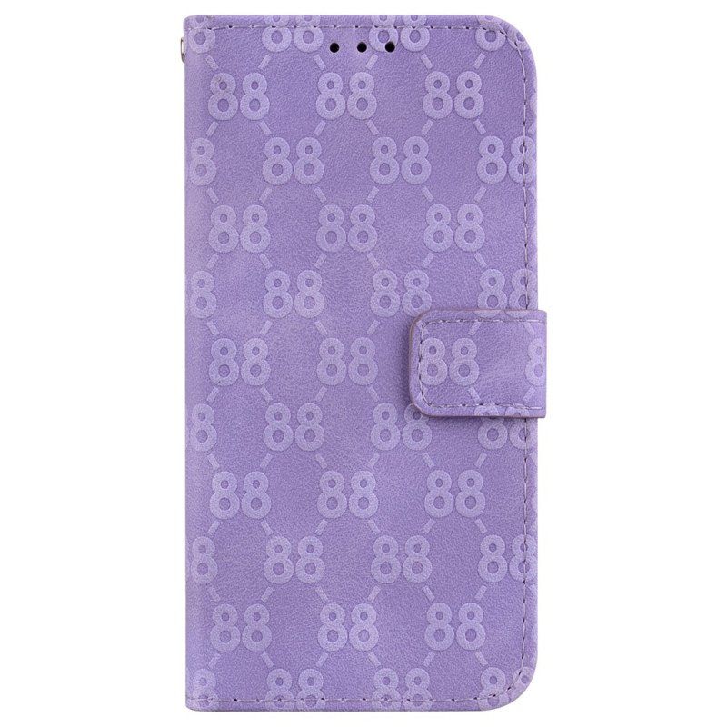 Etui Folio do Honor 90 Wzór 88 Ze Smyczą