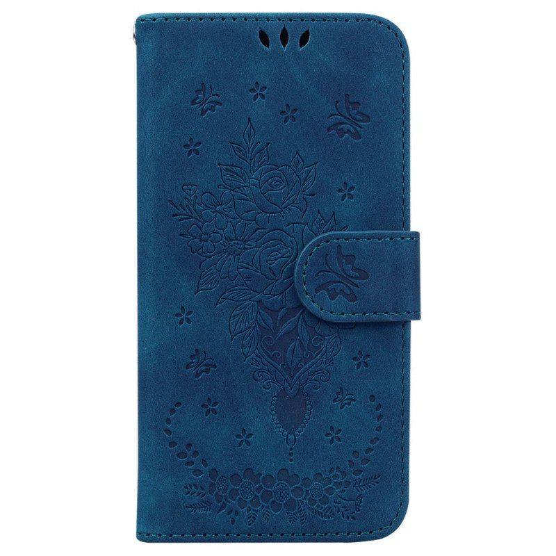 Skórzany Futerał do Honor 90 Róże Z Paskiem