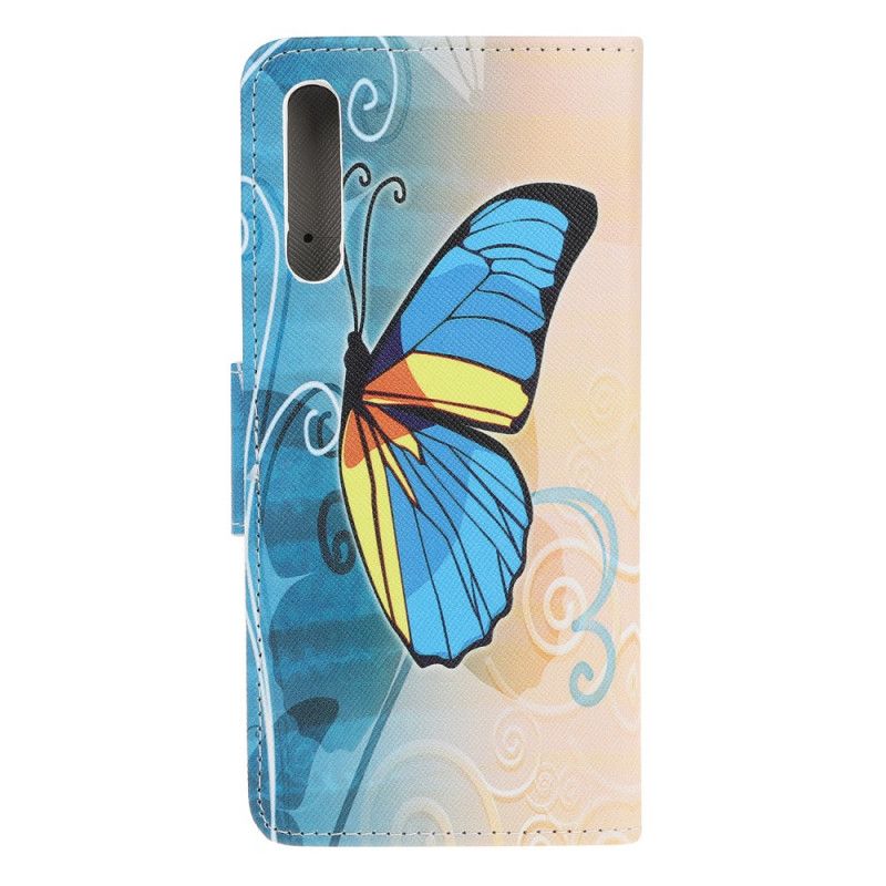 Etui Folio Huawei P Smart S Motyl Królewski Etui Ochronne