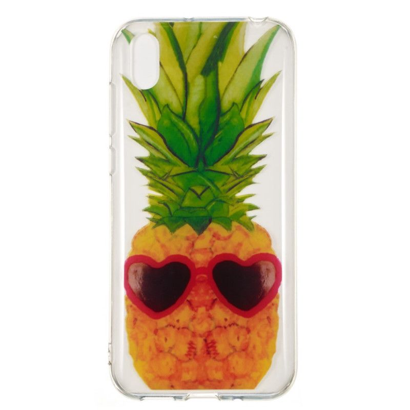 Etui Huawei Y5 2019 Przezroczysty Ananas Incognito