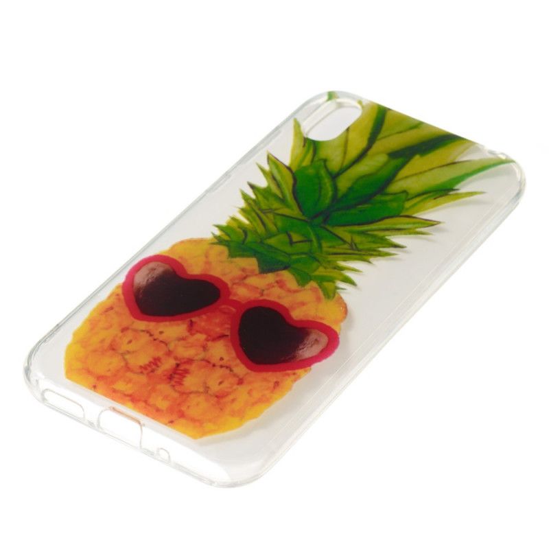 Etui Huawei Y5 2019 Przezroczysty Ananas Incognito