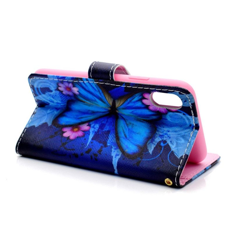 Etui Folio Honor 8S Motyl Tropikalny Etui Ochronne