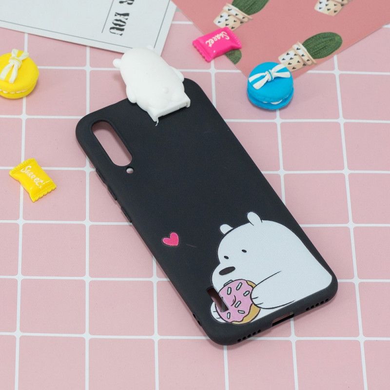 Etui Xiaomi Mi 9 Lite 3D Niedźwiedź I Pączek