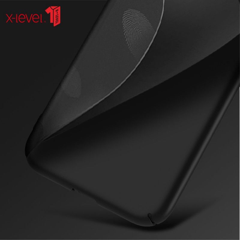 Etui Xiaomi Mi 9 Lite Fioletowy Czarny Seria Guardian Elastyczna Etui Ochronne